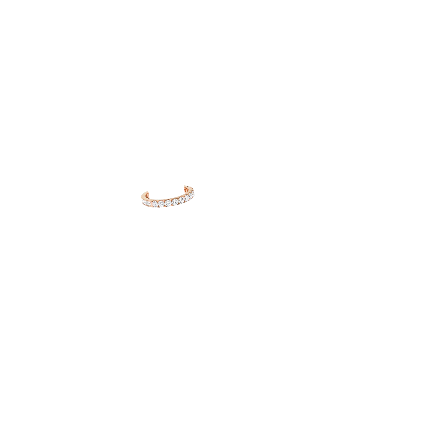 Aurora Ring/18k Rose Gold Vermeil & Premium Cubic Zirconia