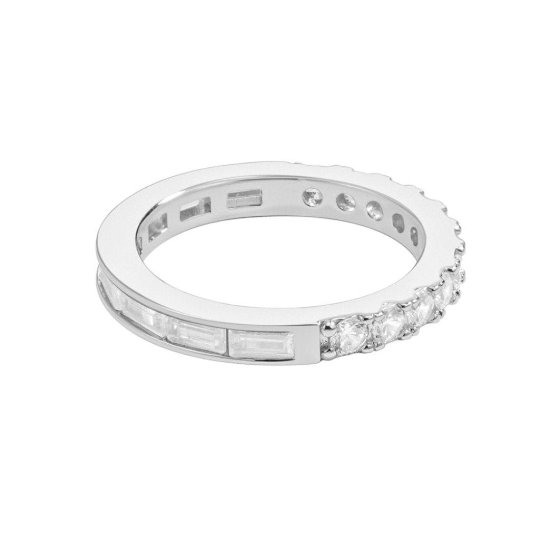 white gold eternity ring