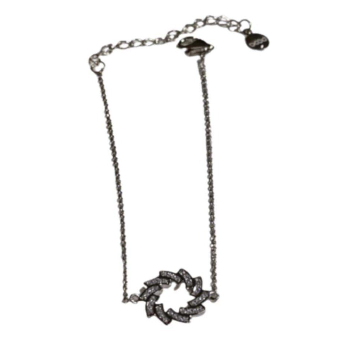 Jigsaw Bracelet 18K White Gold Vermeil & Premium Cubic Zirconia
