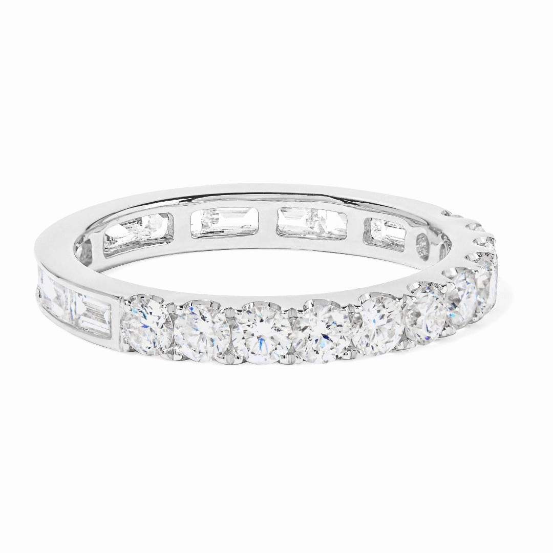Aurora Ring 18k White Gold Vermeil & Premium Cubic Zirconia