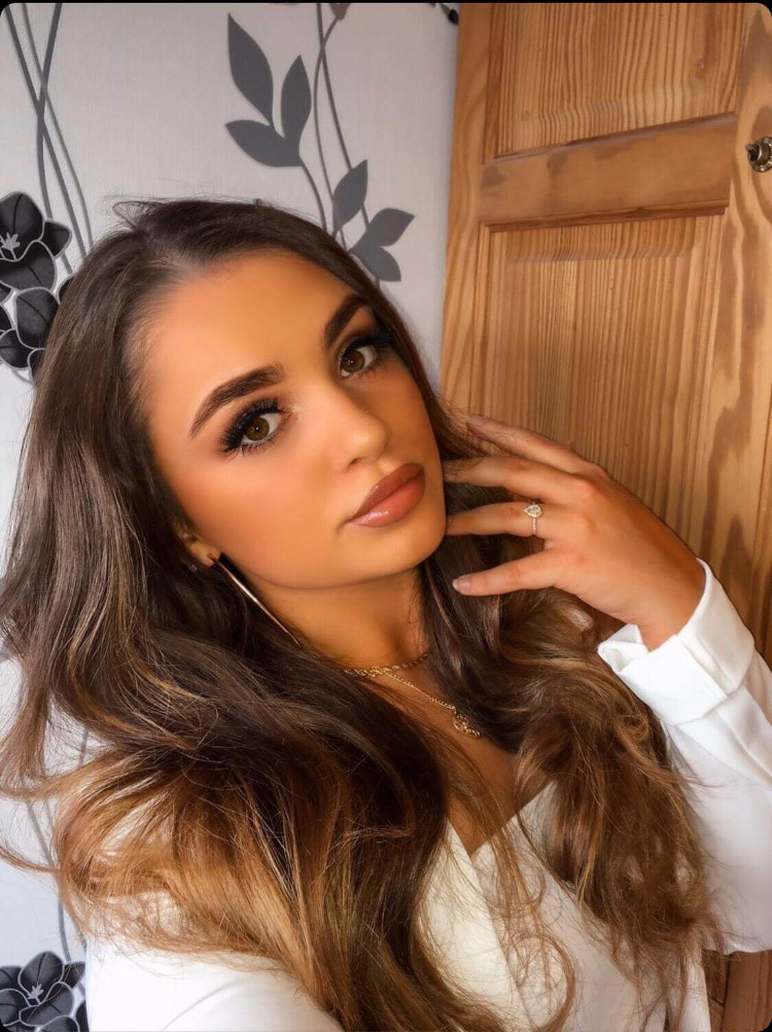 Teardrop Halo Statement Ring/18K Yellow Gold With Rainbow Moonstone & White Topaz - infinityXinfinity.co.uk